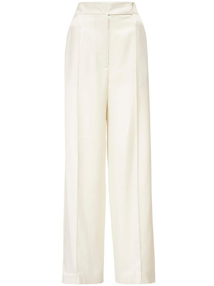 NYNNE Maggie Tailored Straight Pants in white