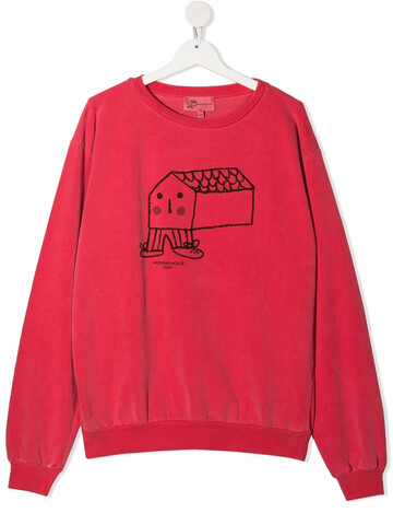 Weekend House Kids. Weekend House Kids. TEEN house print sweatshirt - Red