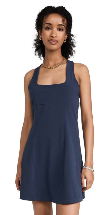 outdoor voices cross back dress navy s