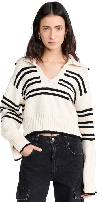 solid & striped the lola pullover brule l