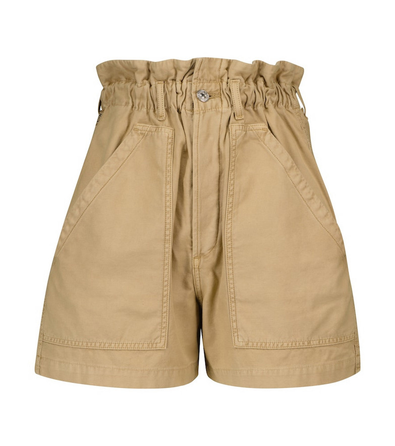 Citizens of Humanity Naria high-rise denim shorts in brown
