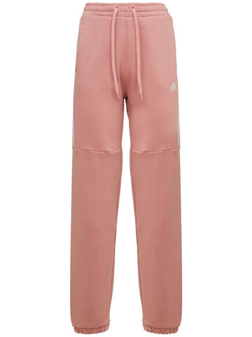 ADIDAS PERFORMANCE Interlock Sweatpants in pink