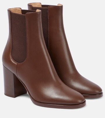 Gianvito Rossi Leather ankle boots in brown