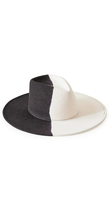 eugenia kim harlowe hat winter white/black one size