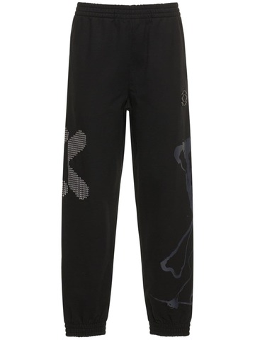 MCQ Regular Cotton Jersey Sweatpants in black