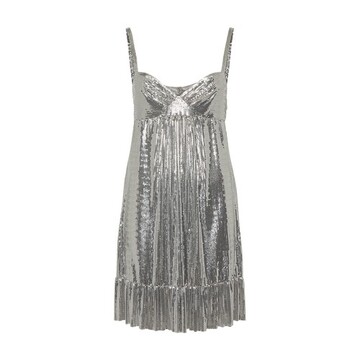 Paco Rabanne Mini dress in silver