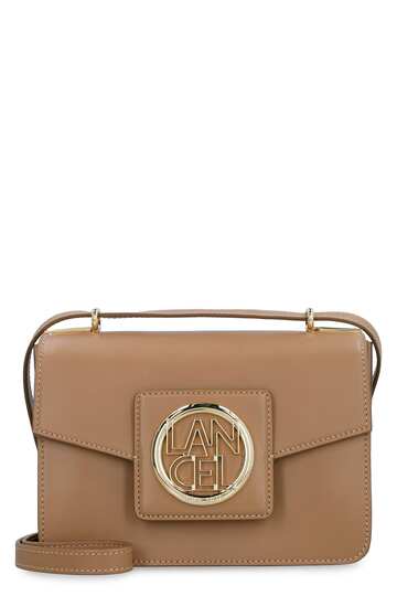 Lancel Roxane Leather Crossbody Bag in brown