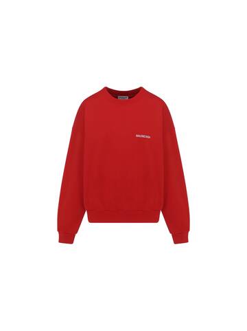 Balenciaga Sweatshirt in red / white