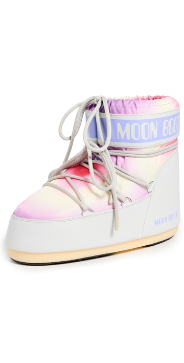 moon boot icon low tie dye boots glacier grey 42/44