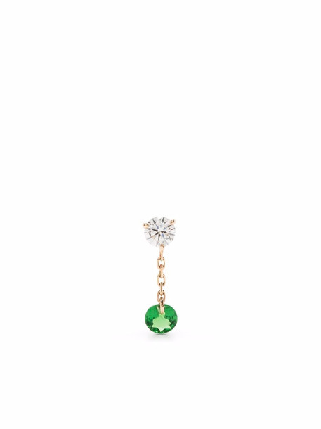 Raphaele Canot 18kt rose gold Set Free diamond earrings - Pink