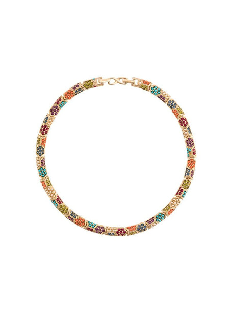 Susan Caplan Vintage D'Orlan crystal necklace in gold