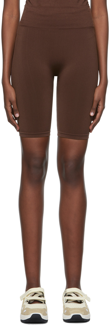Prism² Prism² Brown Open Minded Sport Shorts in chocolate