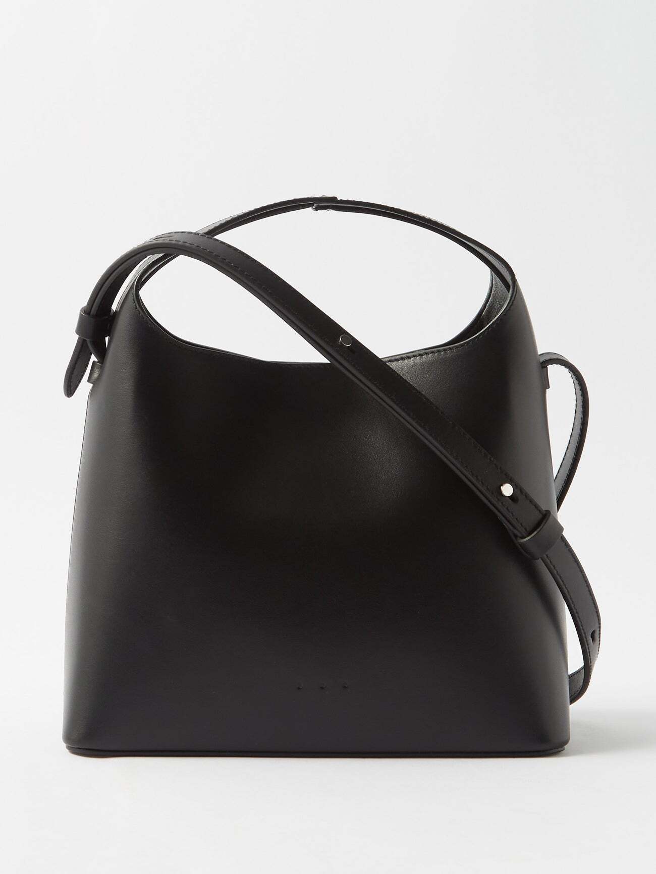 Aesther Ekme - Sac Mini Leather Tote Bag - Womens - Black