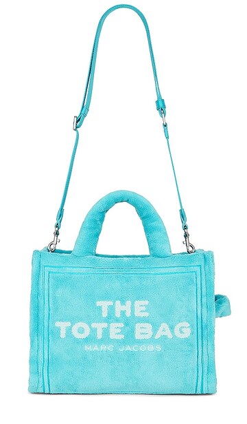 marc jacobs the terry medium tote bag in teal