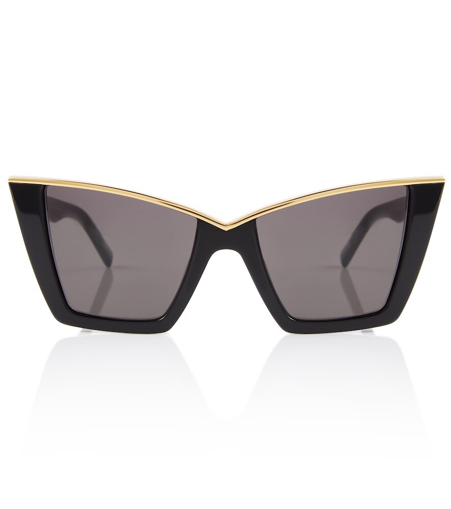 Saint Laurent SL 570 square sunglasses in black