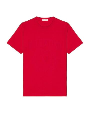 valentino t-shirt in red