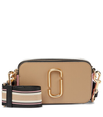 The Marc Jacobs The Snapshot leather camera bag in beige