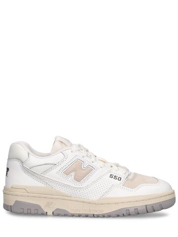 new balance 550 sneakers in white