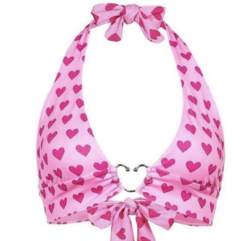 top,pink,pink top,heart,valentines day,bow,cute