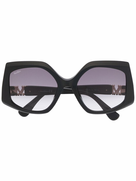 Max Mara square-frame sunglasses - Black
