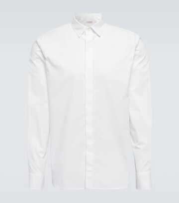 valentino cotton shirt in white