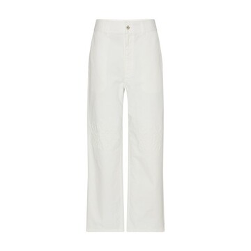 Loewe Anagram baggy jeans in white