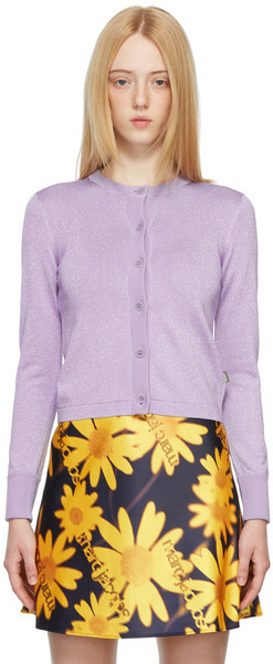 Marc Jacobs Heaven Purple Heaven by Marc Jacobs Sparkle Cardigan in lilac