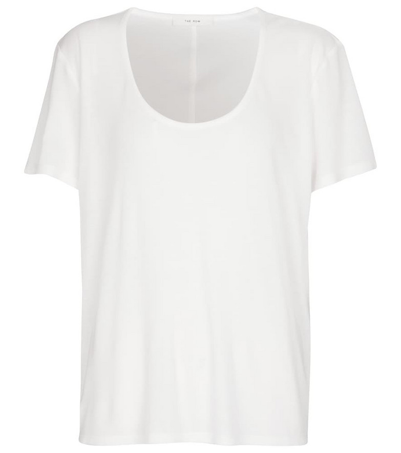 The Row Stilton jersey T-shirt in white