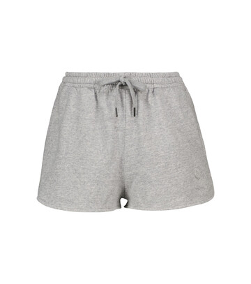 Isabel Marant, Ãtoile Mifikia cotton-blend jersey shorts in grey