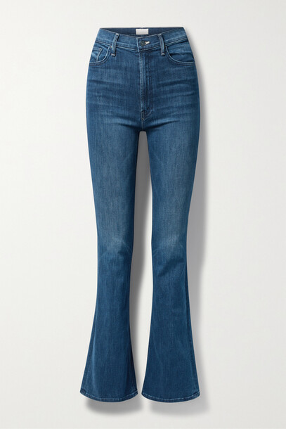 Mother - The Mellow Drama High-rise Flared Jeans - Blue