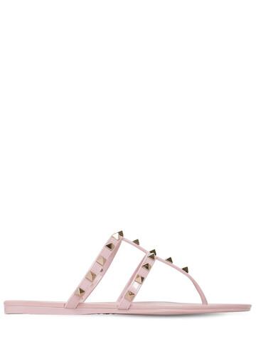 VALENTINO GARAVANI 10mm Summer Rockstud Pvc Sandals in pink