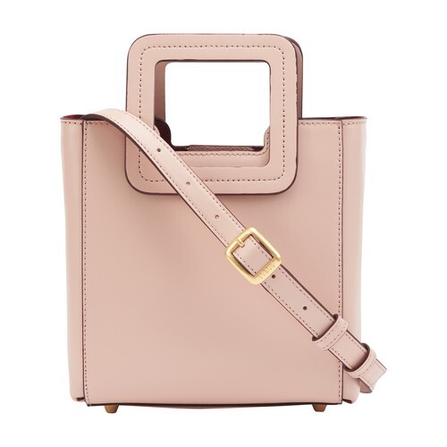 Staud Mini Shirley handbag in blush
