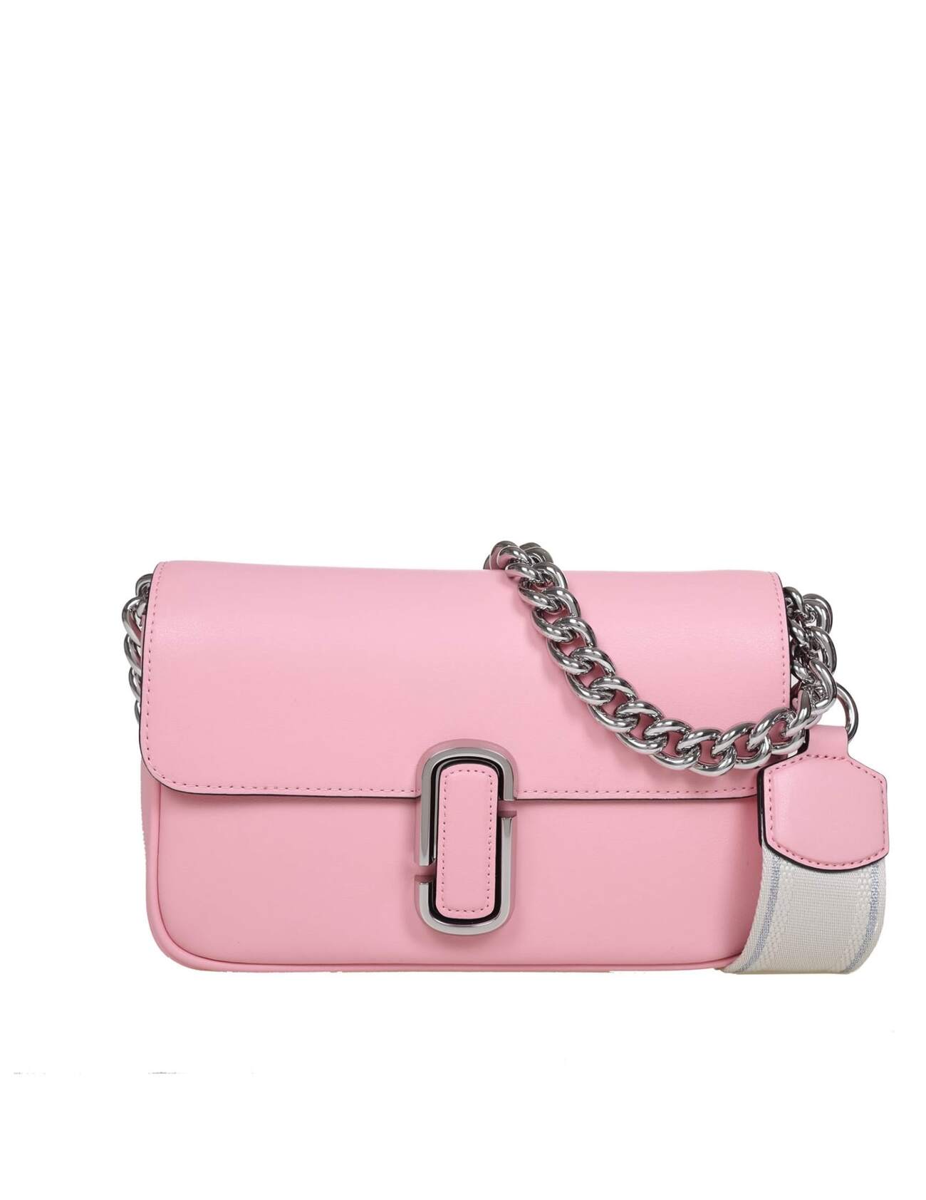 Marc Jacobs Shoulder Bag In Leather in pink