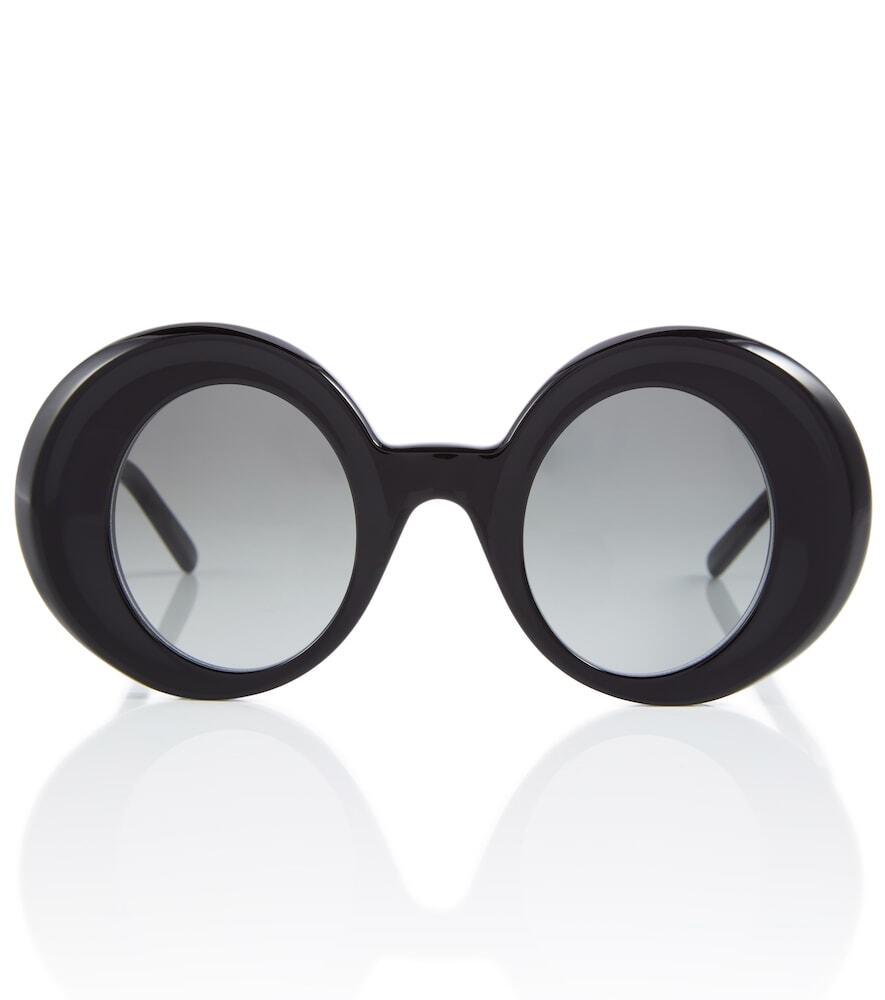 Loewe Oversized round sunglasses in black
