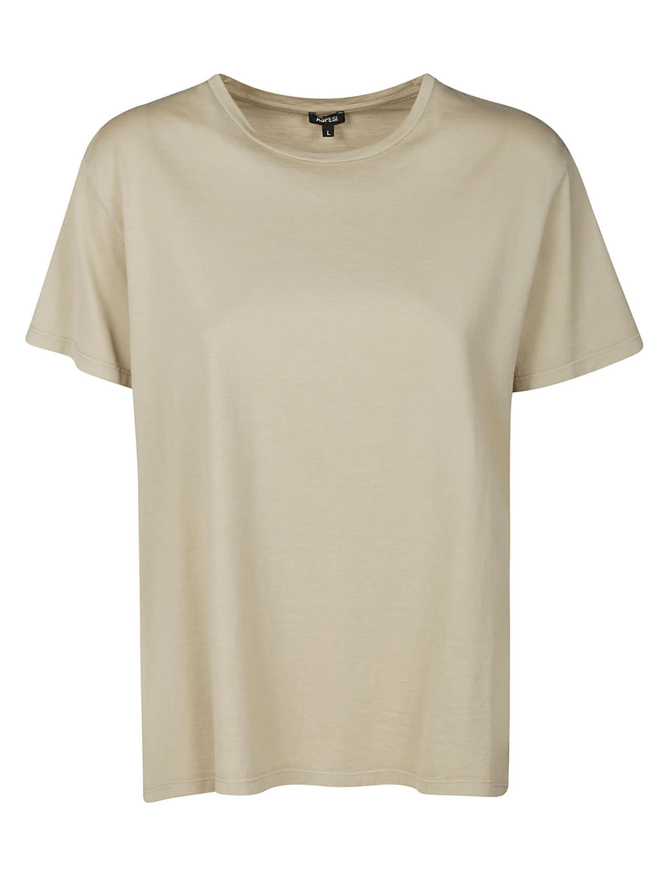 Aspesi Plain T-shirt in beige