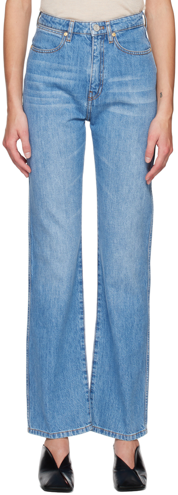 Joseph Blue Fulham Jeans in indigo