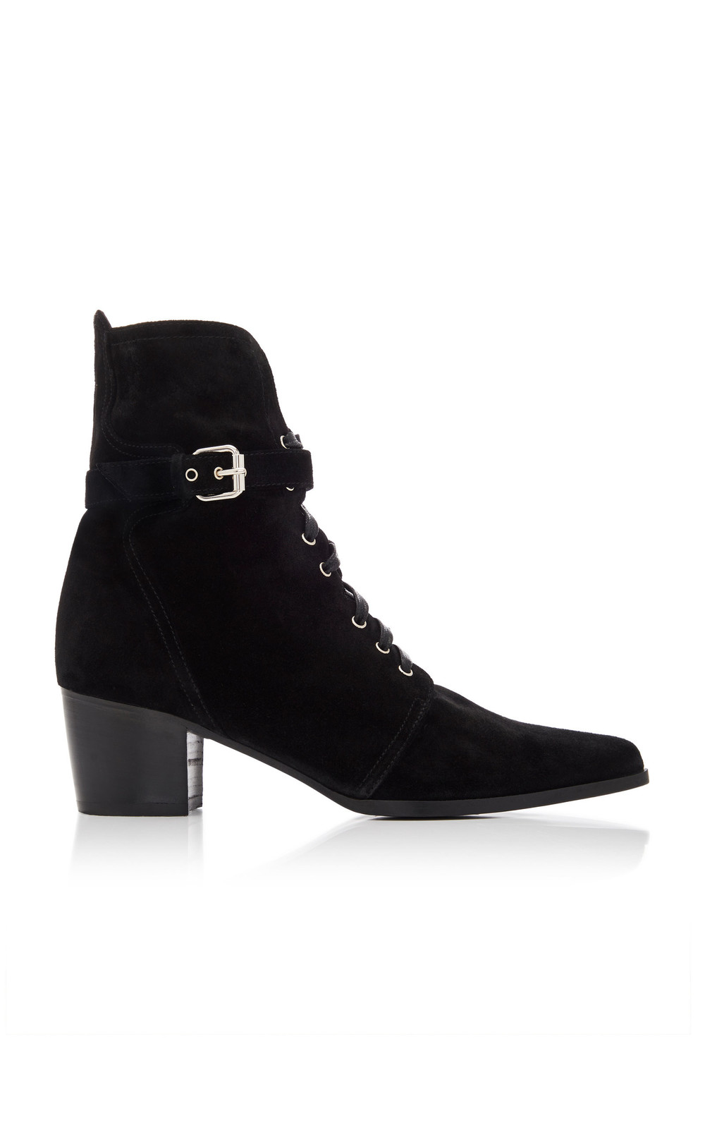 Tabitha Simmons | Phoenix buckled suede ankle boots | NET-A-PORTER.COM