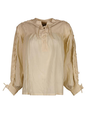 Laurence Bras Louise Shirt in beige