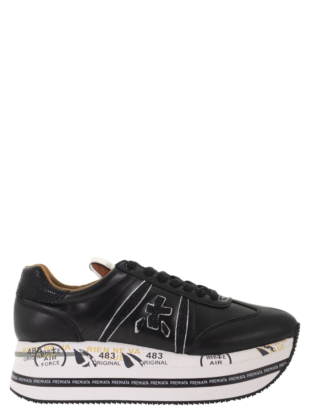 Premiata Beth 6045 - High Sneakers in black
