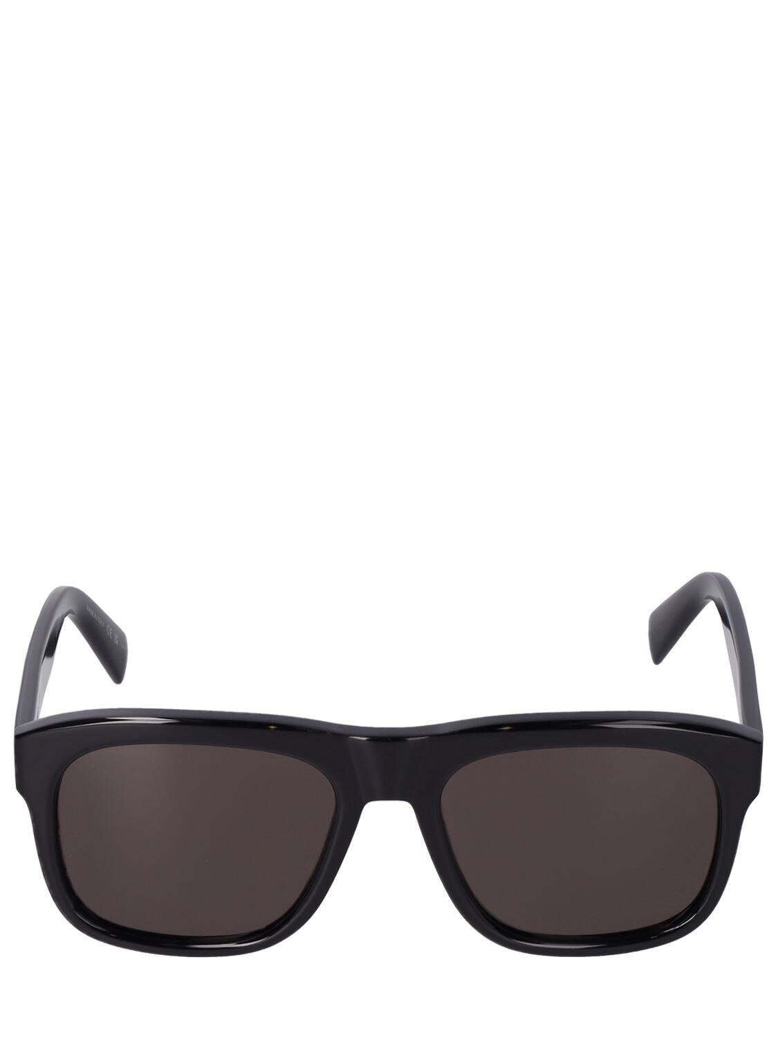 SAINT LAURENT Sl 558 Acetate Sunglasses in black