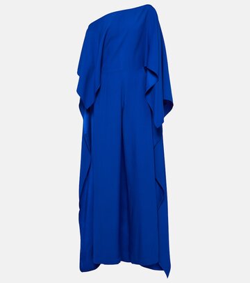 taller marmo jerry one-shoulder jumpsuit in blue