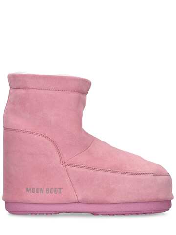 MOON BOOT Icon Low Nolace Moon Boots in pink