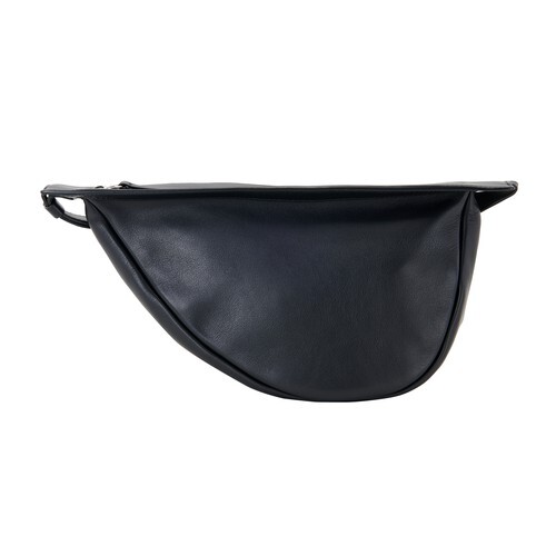 The Row Small Slouchy Banana bag in black
