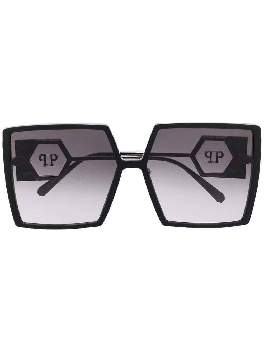 Philipp Plein Eyewear square-frame sunglasses - Black