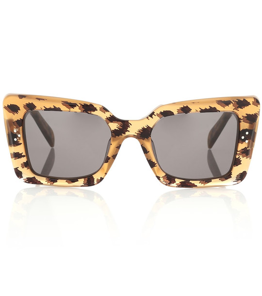 Celine Eyewear Cat-eye sunglasses in brown