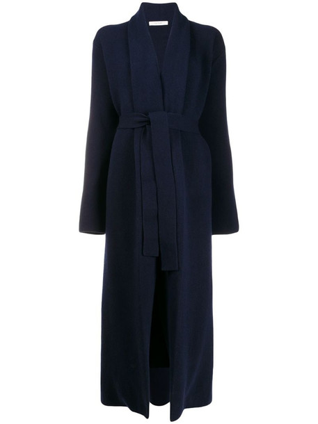 The Row Hera wool-blend coat in blue