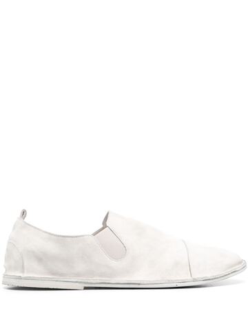 marsèll round-toe slip-on leather loafers - white