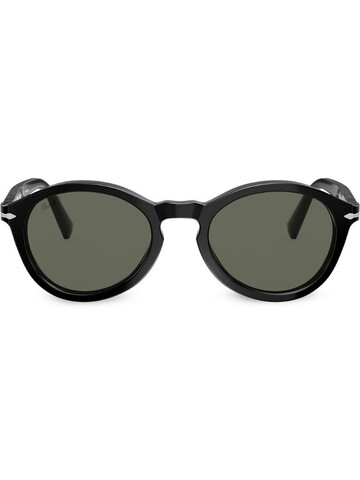 Persol round framed sunglasses in black