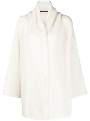 incentive! cashmere alb cashmere cardigan - white