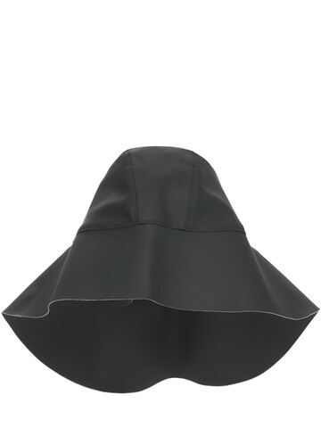 KASSL EDITIONS Rubber Brimmed Hat in black